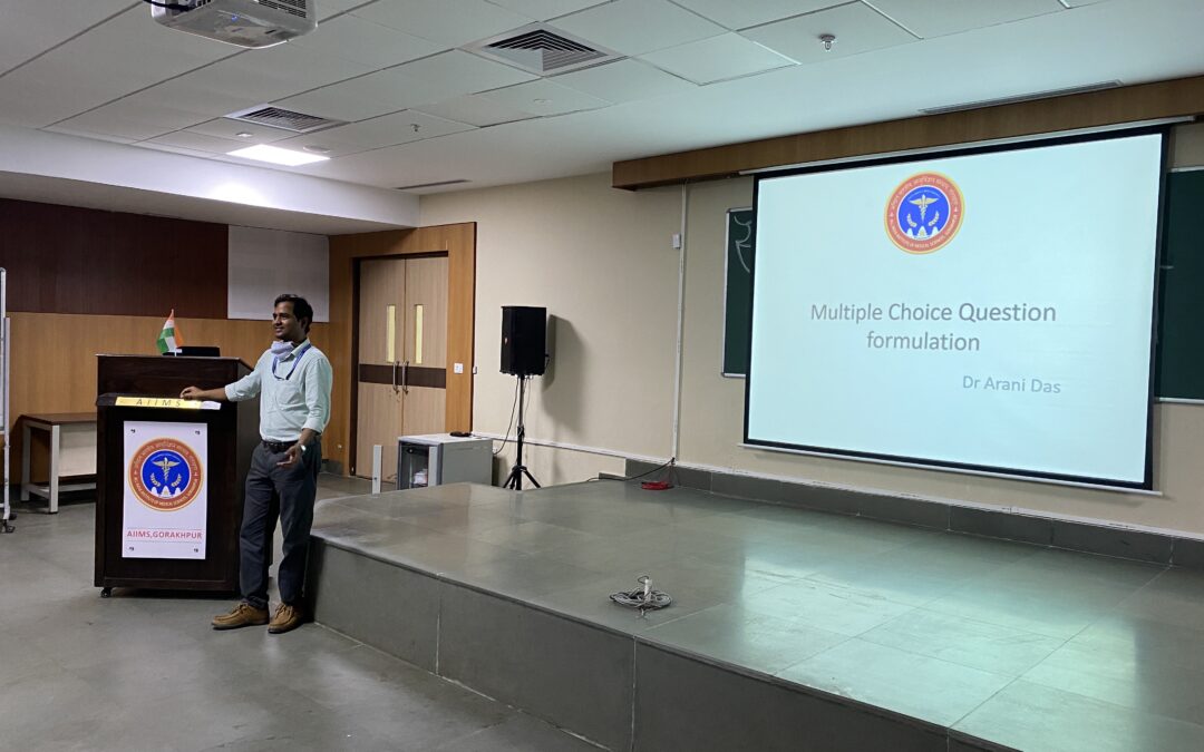 Sensitization workshop on MCQ formulation and analysis for faculty” on 9th June 2020