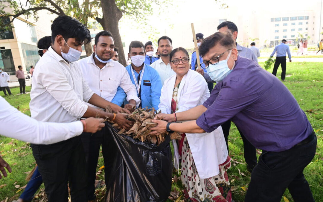 Mass Cleanliness drive College Premises (Swachhta Pakhwada)