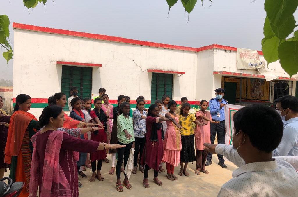 Swachhta Pakhwada pledge at RHTC Dumri Khas