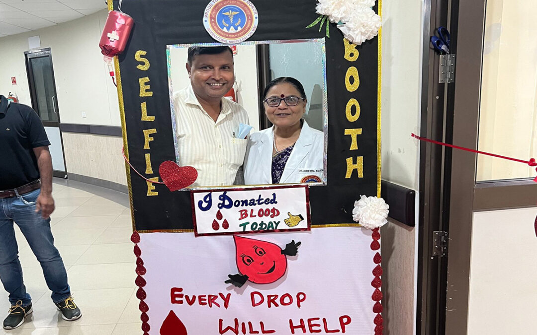 Mega Blood Donation camp organized