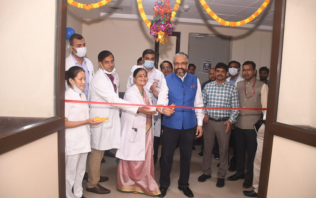 Inauguration of surgical ICU by Hon. President AIIMS Gorakhpur Padma Bhushan Dr.Ambrish Mithal.
