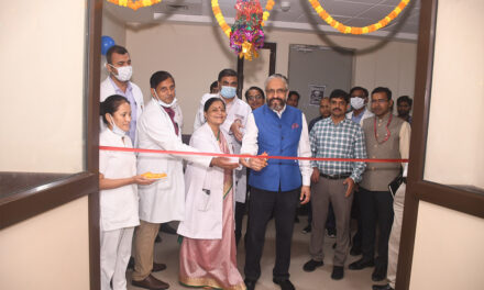 Inauguration of surgical ICU  by Hon. President AIIMS Gorakhpur Padma Bhushan Dr.Ambrish Mithal.