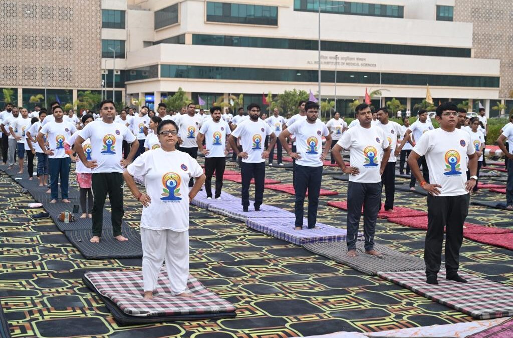 Celebration of 9th International Yoga Day