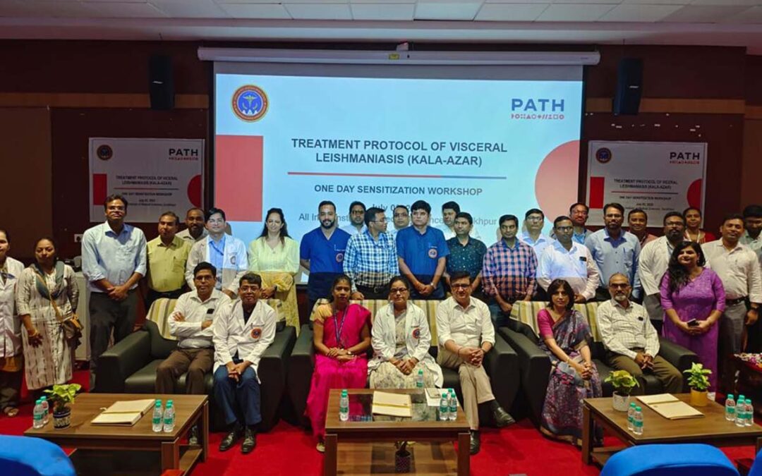 Sensitization Workshop on Treatment Protocols of Visceral Leishmaniasis organized by AIIMS Gorakhpur in collaboration with PATH