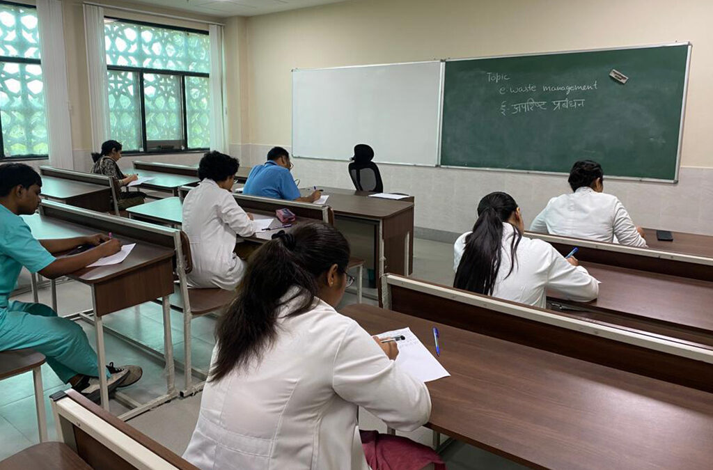 Essay Competition was organised as an event under the ongoing Swachhata Pakhwada