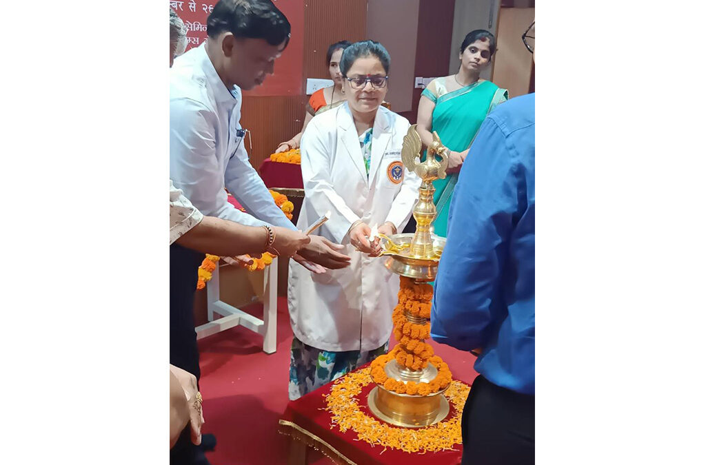 अखिल भारतीय आयुर्विज्ञान संस्थान, गोरखपुर उत्तर प्रदेश में 14  सितम्बर को हिंदी दिवस समारोह एवं हिंदी पखवाड़ा का शुभारंभ किया गया