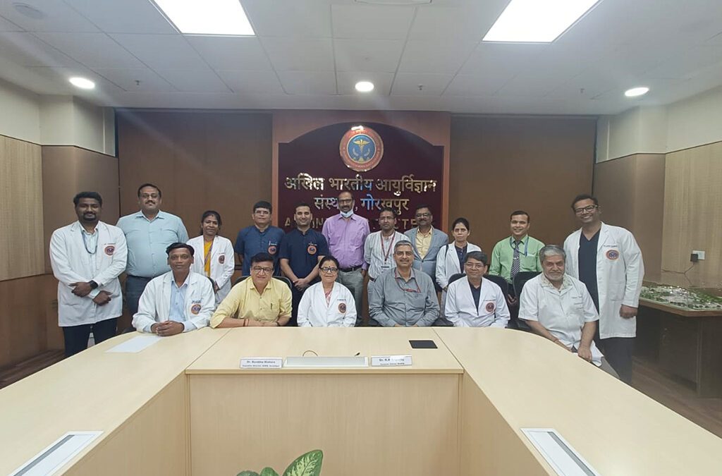 Economic Advisor at MOHFW Mr. K.K. Tripathy held an interaction with Faculty Members