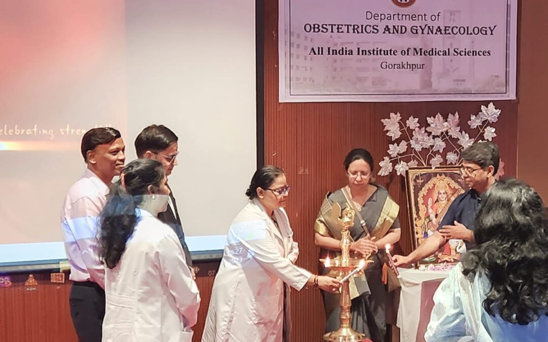 The Department of Obstetrics and Gynaecology organized a CME on Minimal Invasive Gynecology Surgery (MIGS) at AIIMS Gorakhpur