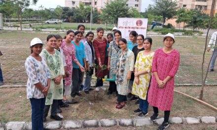 Swachhata Hi Seva campaign, A tree plantation drive was conducted at AIIMS Gorakhpur!