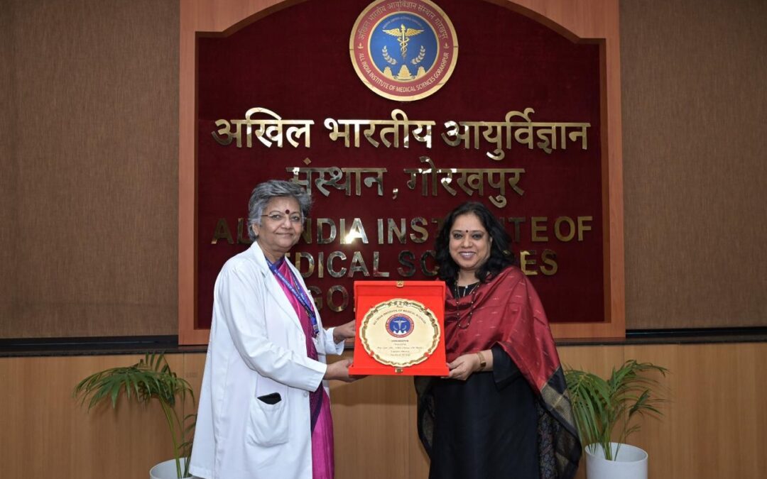 Visit of Ms. Ankita Mishra Bundela, IAS, Joint Secretary (PMSSY), MoHFW to AIIMS Gorakhpur