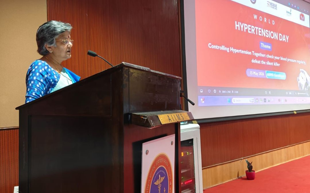 Workshop for Community Health Officers on World Hypertension Day