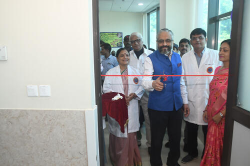 OPD and Ayush rounds by Honorable President 