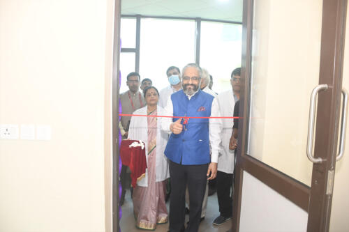 OPD and Ayush rounds by Honorable President 