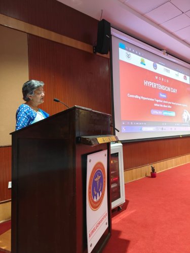 Workshop for Community Health Officers on World Hypertension Day