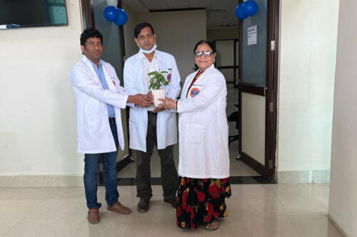 inaugurated the emergency services