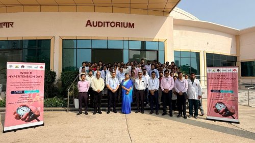 Workshop for Community Health Officers on World Hypertension Day