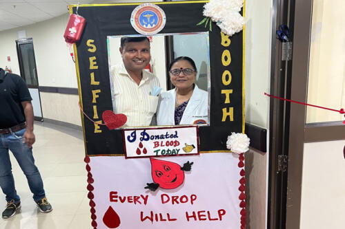 Mega Blood Donation camp organized