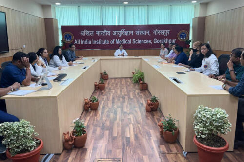 Interaction of Executive Director Madam with Faculty Members