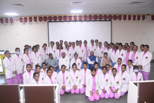 Interaction of Honorable President AIIMS Gorakhpur Padma Bhushan Dr Ambrish Mithal with Faculty/ MBBS Students/ Nursing Students 
