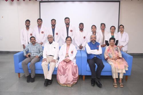 Interaction of Honorable President AIIMS Gorakhpur Padma Bhushan Dr Ambrish Mithal with Faculty/ MBBS Students/ Nursing Students 