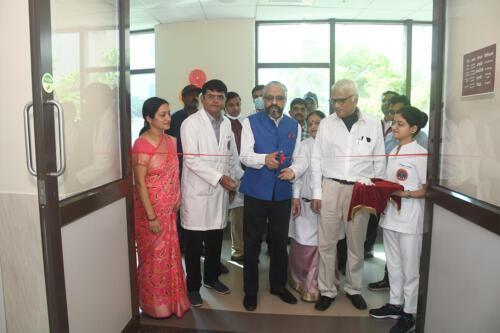 OPD and Ayush rounds by Honorable President 