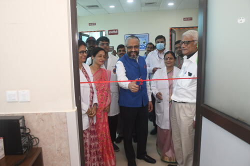 OPD and Ayush rounds by Honorable President 