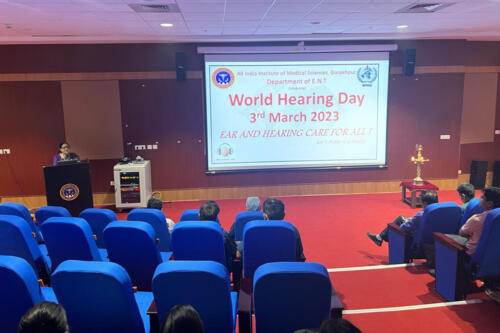 CME on the occasion of World Hearing day