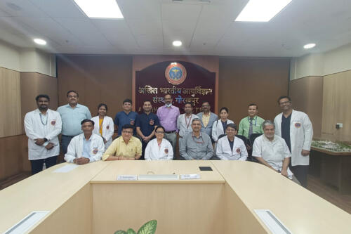 Economic Advisor at MOHFW Mr. K.K. Tripathy held an interaction with Faculty Members