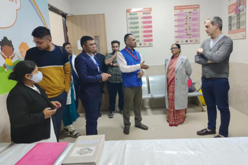 Team Johns Hopkins visited our Model Immunisation-1