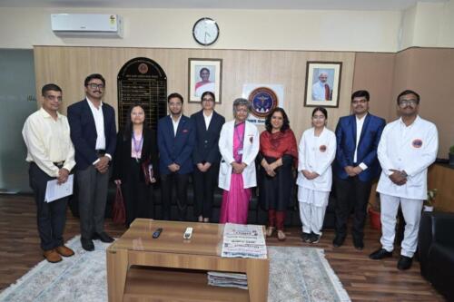 Visit of Ms. Ankita Mishra Bundela, IAS, Joint Secretary (PMSSY), MoHFW to AIIMS Gorakhpur